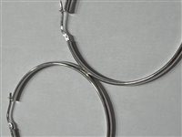 Orecchini Domar Donna Cerchi argento 925 lisci in Argento ORAR-466-280 - ORAR-466-280